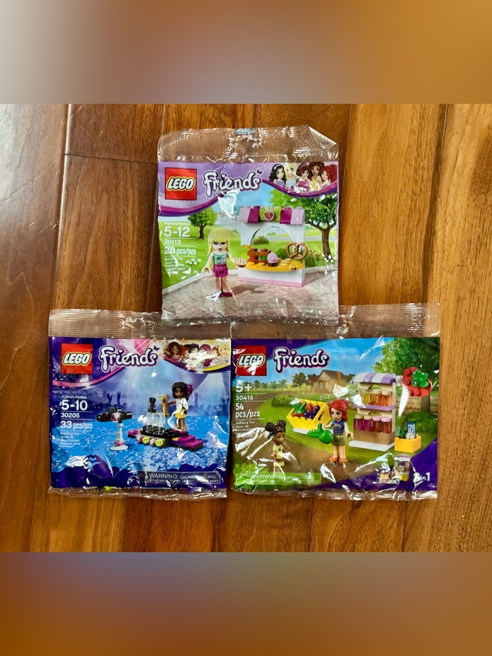 LEGO Friends Building Toy Sets (30113, 30205, 30416) NIB